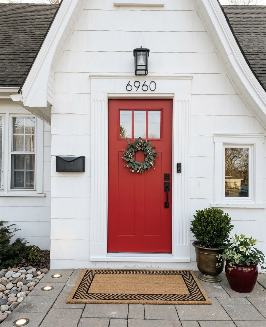 Red Door Installation
